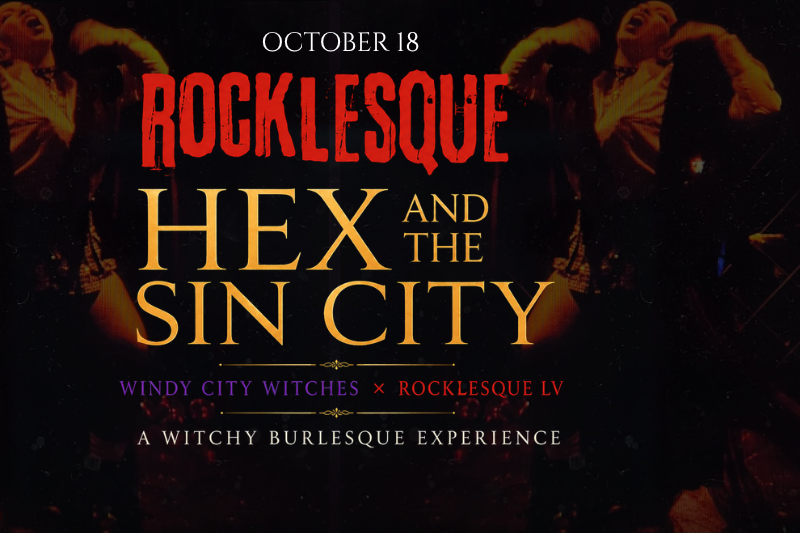Hex and the Sin City – Las Vegas show tickets at Pegasus Showroom
